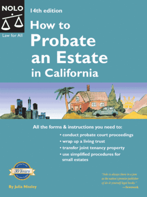 cover image of How to Probate an Estate in California